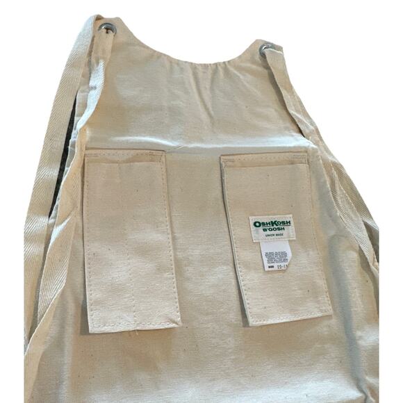 VTG Union Made OshKosh B'Gosh Sanforized Shop Work Apron USA NOS - Picture 5 of 6